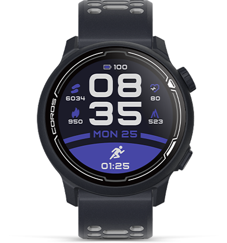 COROS PACE 2 Premium GPS Sport Watch WPAC2-NVY Dark Navy w/ Silicone Part Number WPACE2-NVY